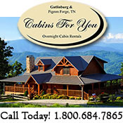 Pigeon Forge Cabin Rentals - Cabins for You Overnight Cabin Rentals